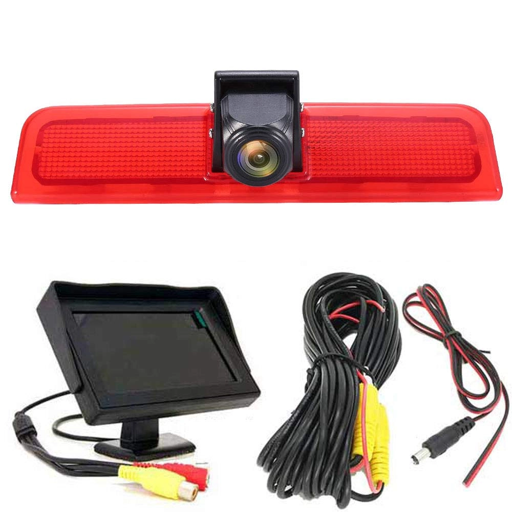 Car Mirror Monitor - 4.3 inch + Rear View Camera - 1280 x 720