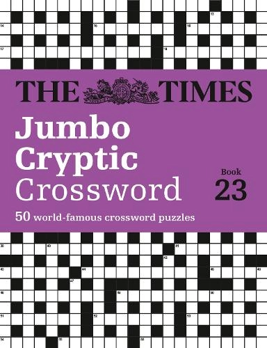 HarperCollins Publishers Jumbo Cryptic Crossword Book Puzzle (23)
