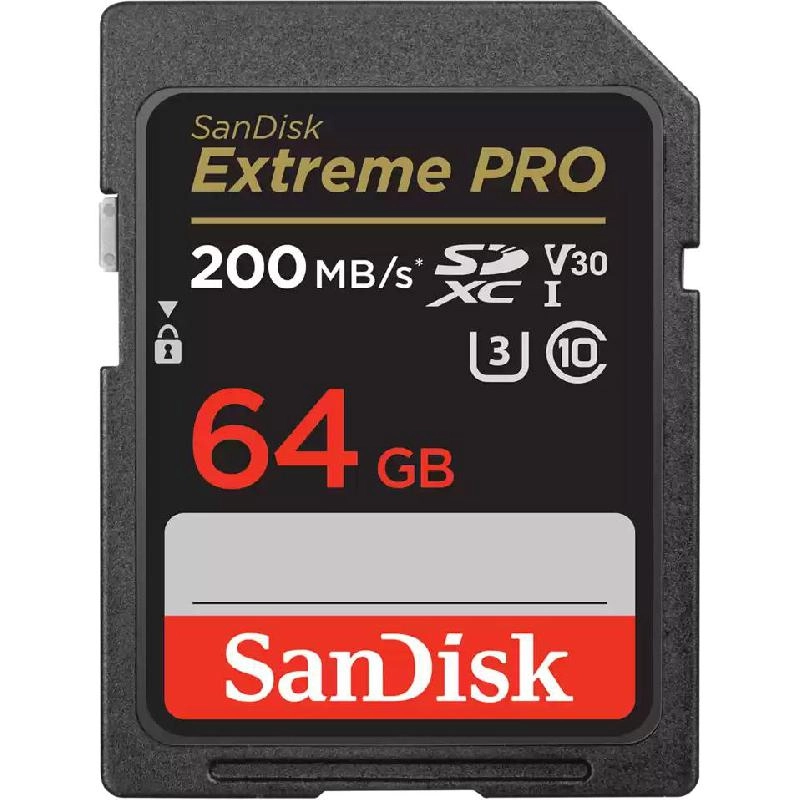 SanDisk Extreme Pro SD UHS I 64GB