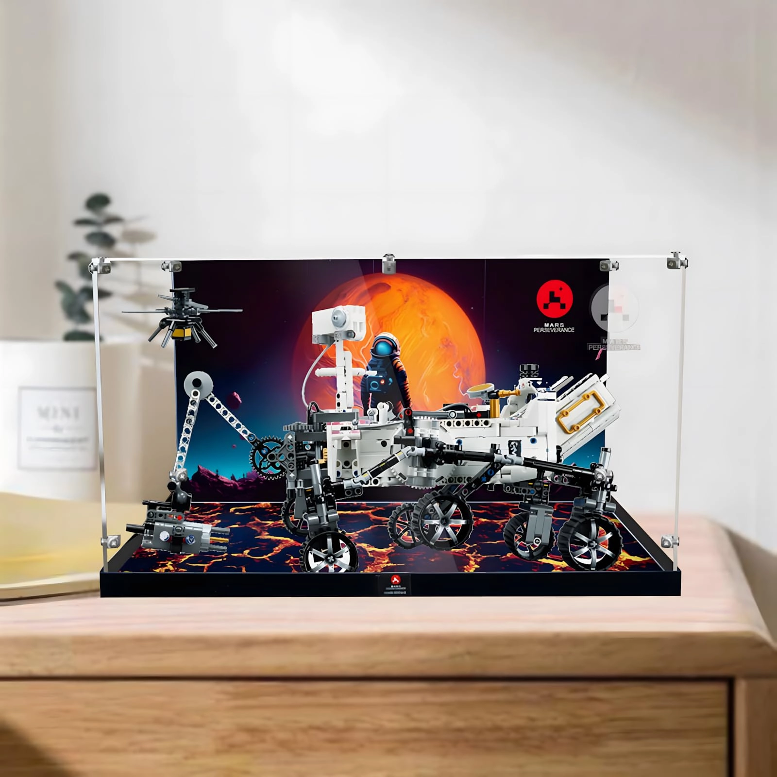 Shengor Display Box - for 42158 Explloer 51x34x28cm Background B