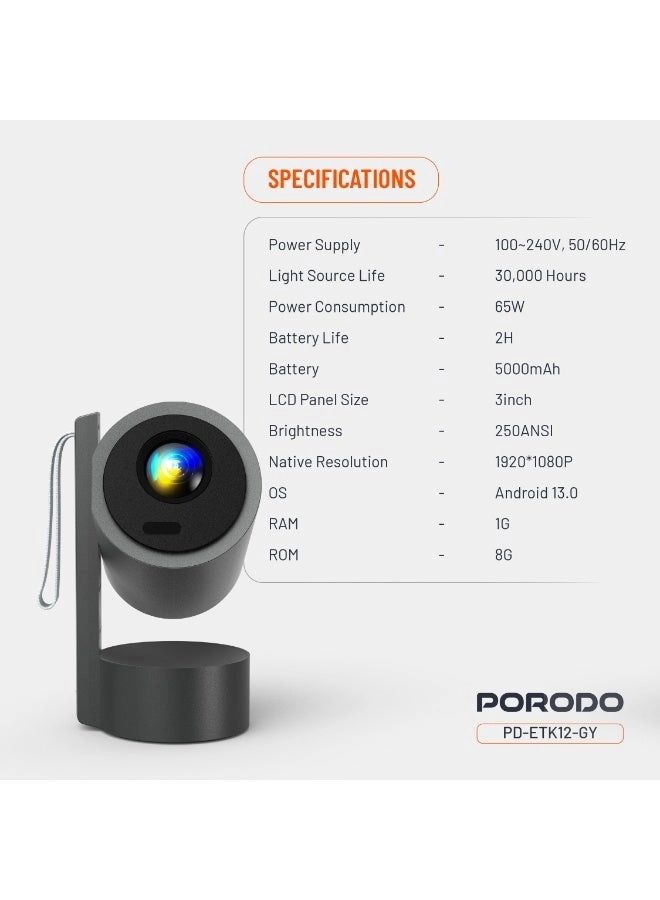 PD-ETK12-GY 250 ANSI brightness