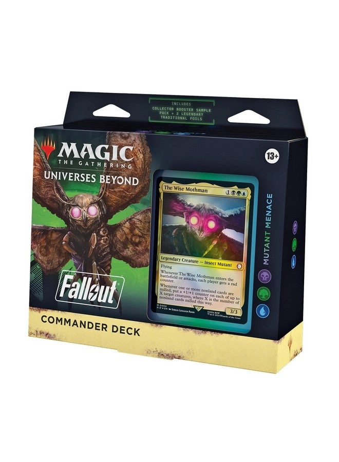 Fallout Commander Deck - 100-Card + Collector Booster - 2-Card + Accessories