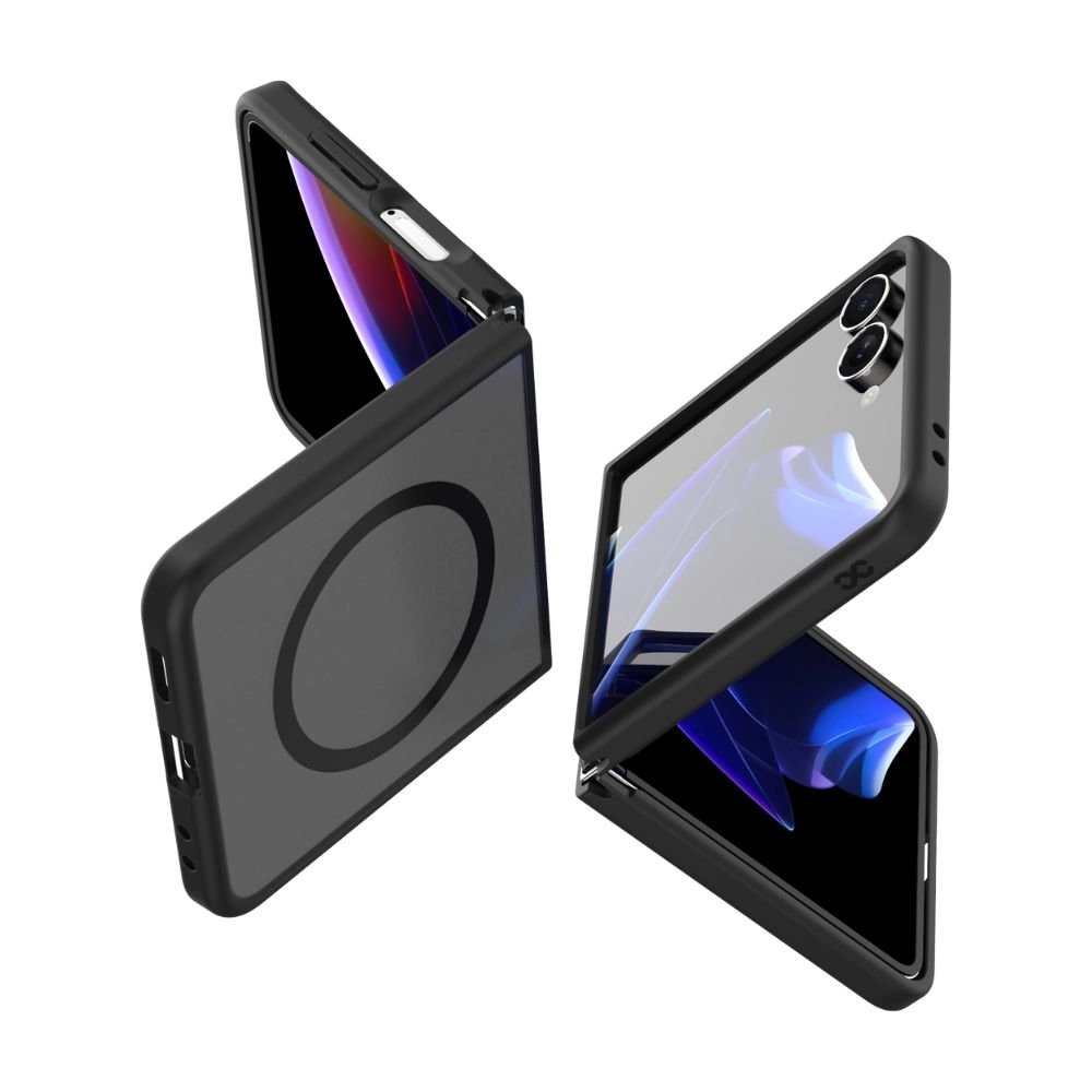 Gleam Hybrid Case with MagSafe for Samsung Galaxy Z Flip7