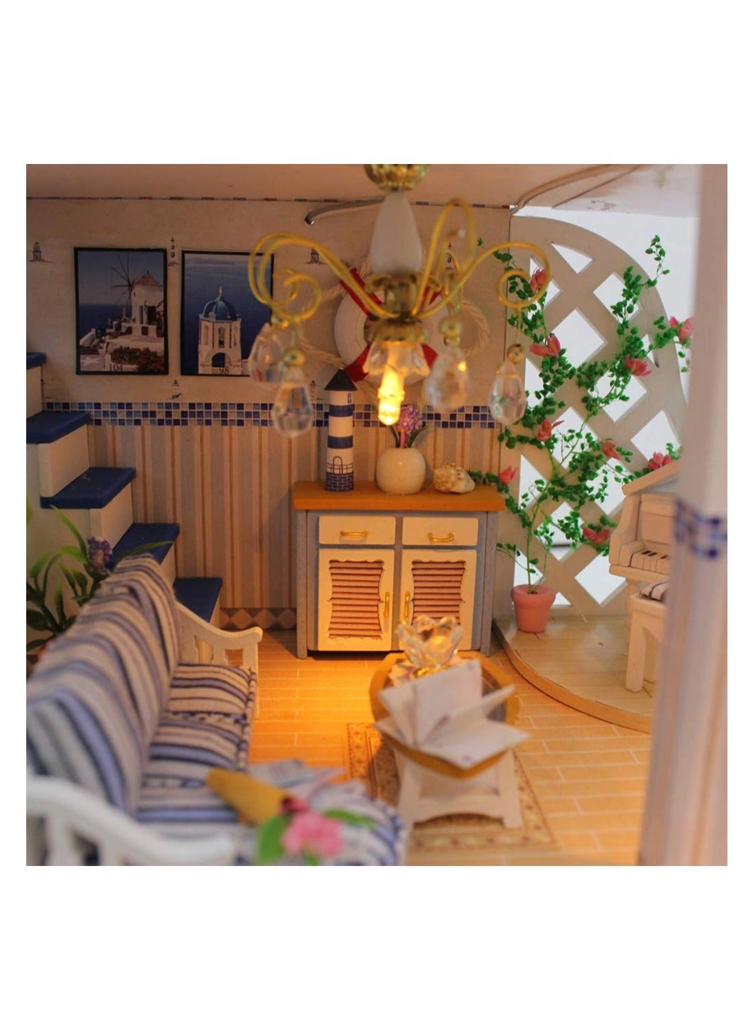 Miniature Dollhouse Kits - Mermaid Princess 1:24 Scale