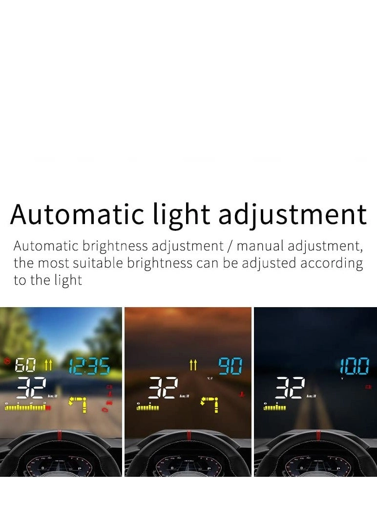 Head Up Display(HUD) - M15 5.5" LCD Black