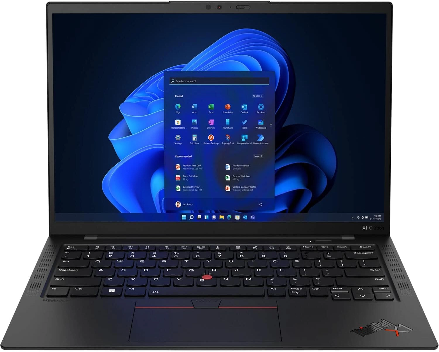 Lenovo Thinkpad X1 Carbon Gen 10 DD84HF - 14'' i7-1260P 16GB DDR4 512GB SSD