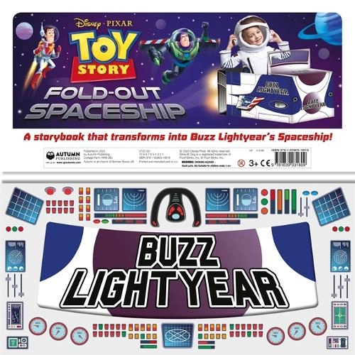 Disney Buzz - Toy Story Fold Out Spaceship