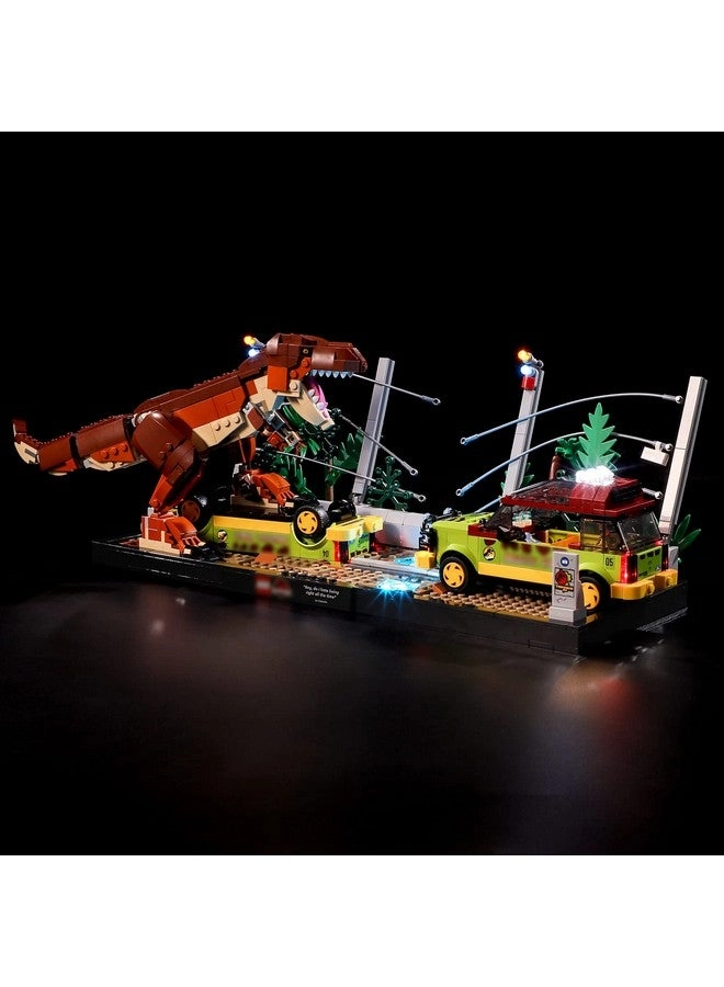 BRIKSMAX Light for LEGO T. rex-Breakout 76956