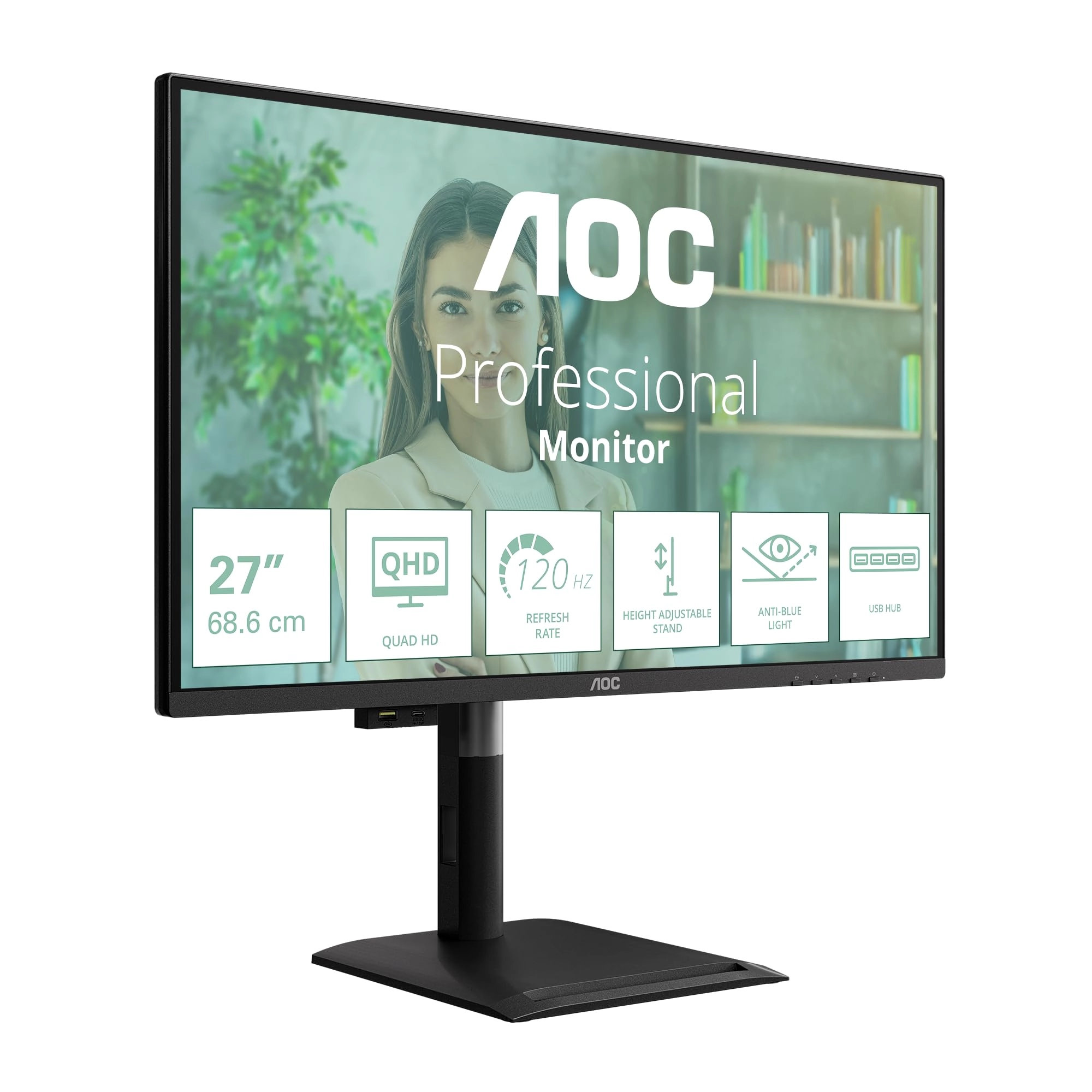 AOC Q27P4U - 27 Inches 2560x1440