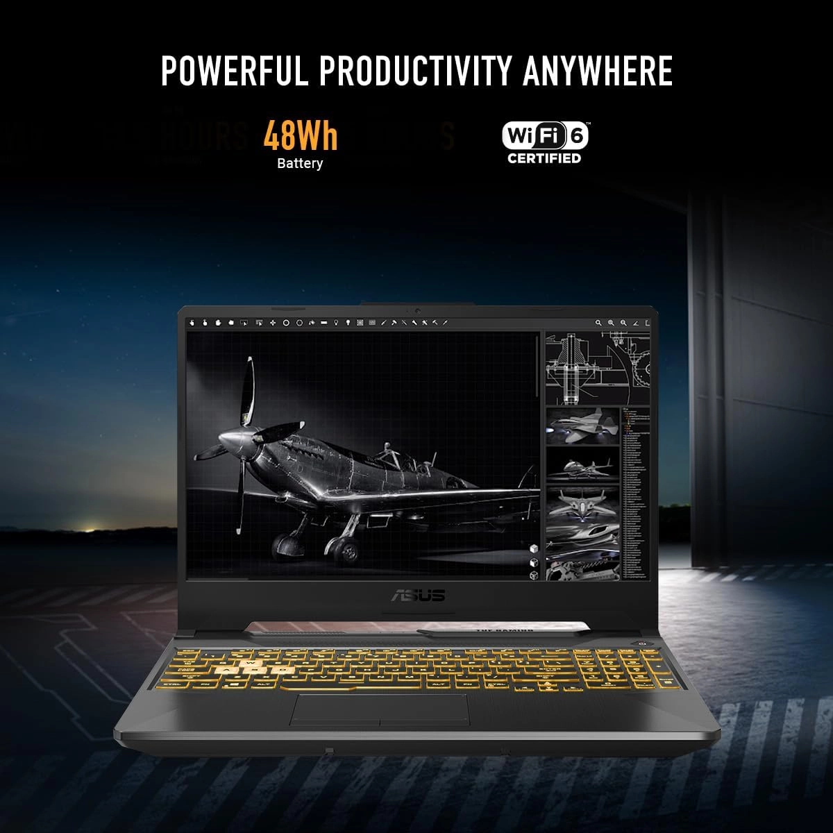 TUF Gaming A15 - 15.6'' 1 TB 32 GB Ryzen 5-7535HS