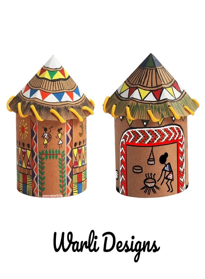 Warli Village Art and Craft DIY Kit - Ancient Art of India Hobby Kit for Girls Age 8 Years and Above