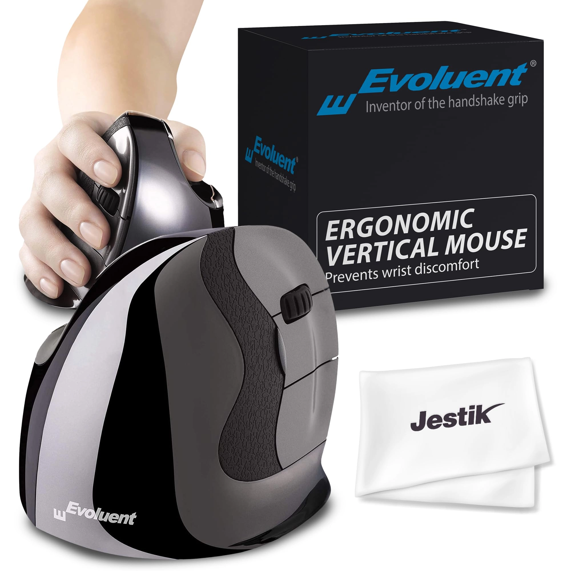 Evoluent VerticalMouse D Ergonomic Mouse - Wireless