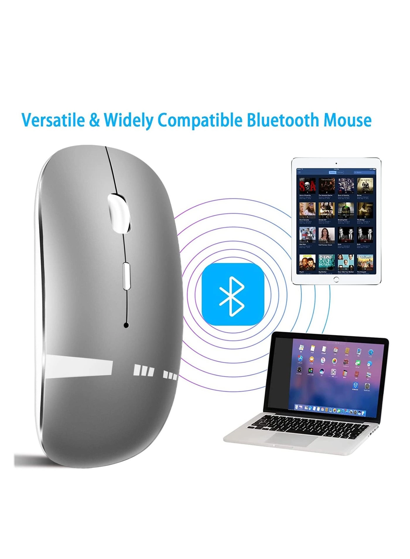 Dual Mode Bluetooth Mouse - Wireless