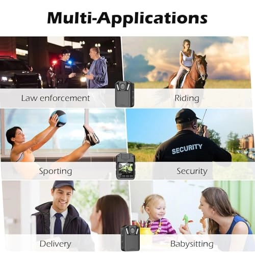 Ultra HD 1440P Body Camera - 128GB