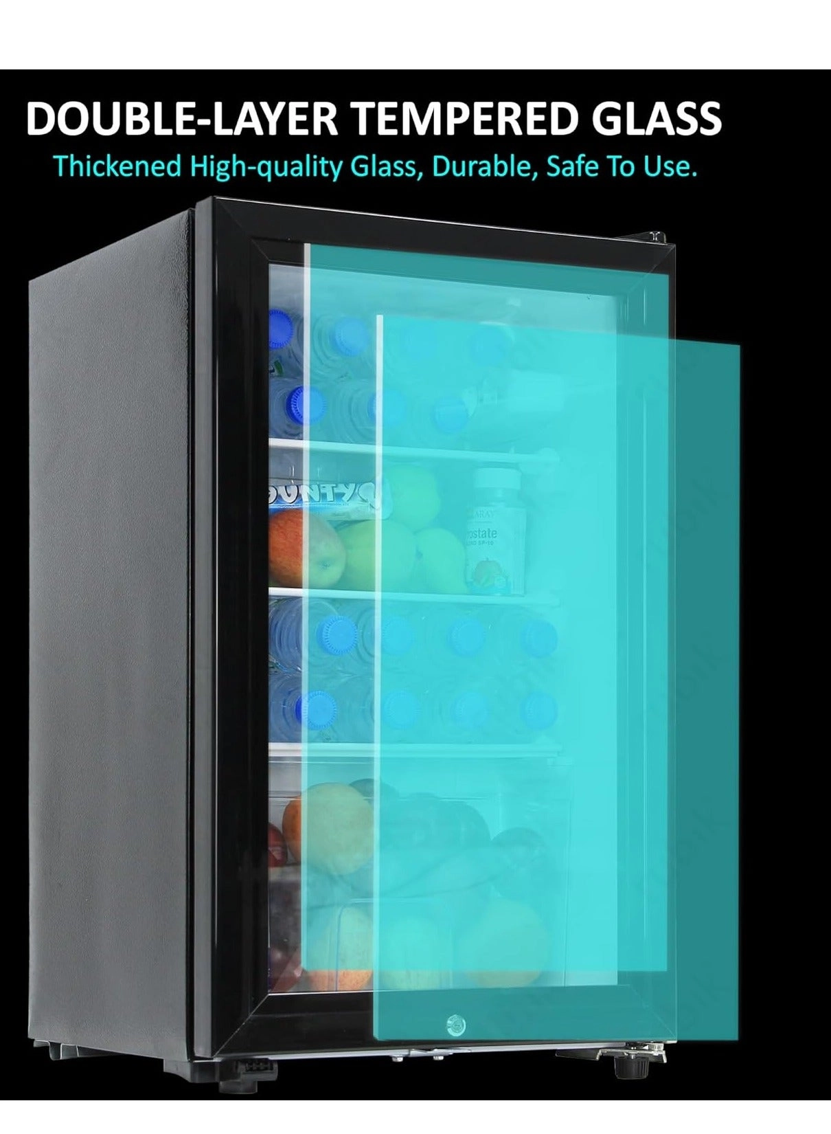 Beverage Fridge Cooler - 73L 1 to 7