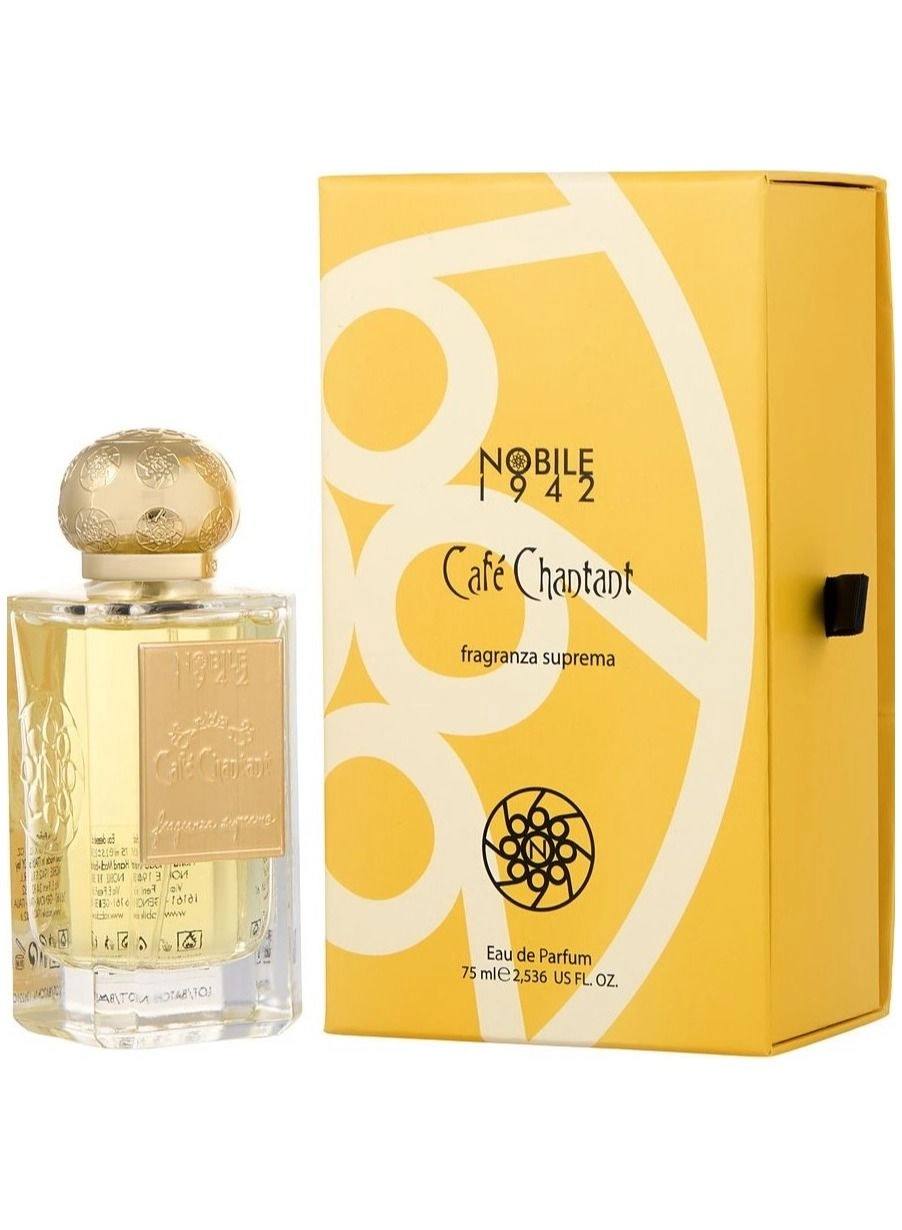 Nobilé Cafe Chantant Fragranza Suprema - Eau de Parfum 75 ml