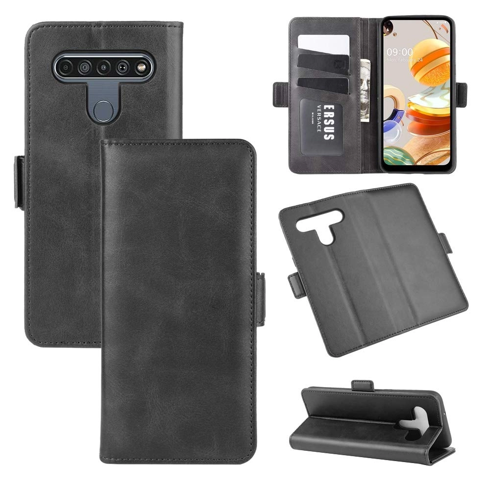 K61 Leather Case - Leather Horizontal Flip for LG K61