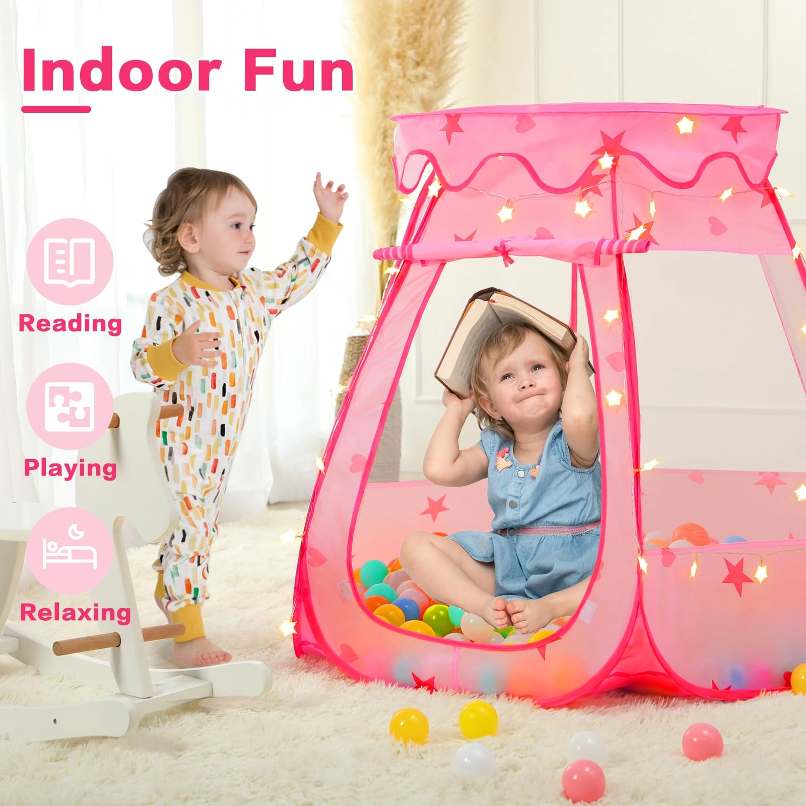Pop Up Princess Play Tent