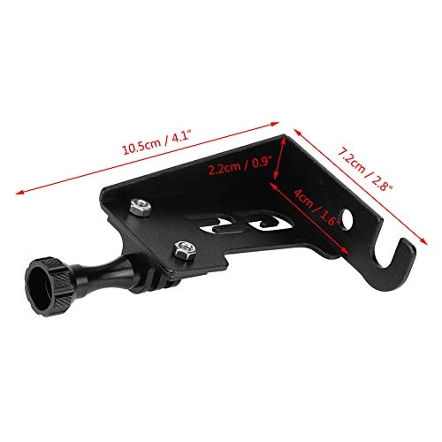 Front Left Camera Bracket - Aluminum Fit for R1200GS LC 2013-2018 ADV 2014-2018 Black