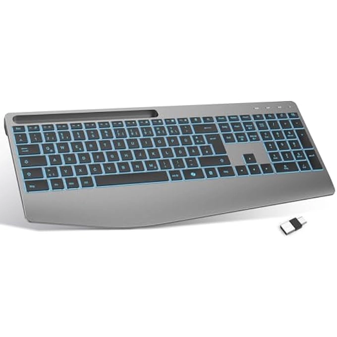 ERGONOMIC WIRELESS KEYBOARD - Wireless