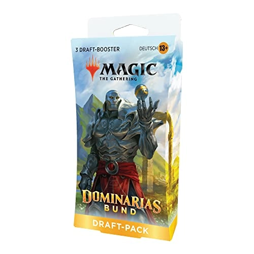 Magic: The Gathering: Dominaria Draft Booster - 3-Booster Pack (German)