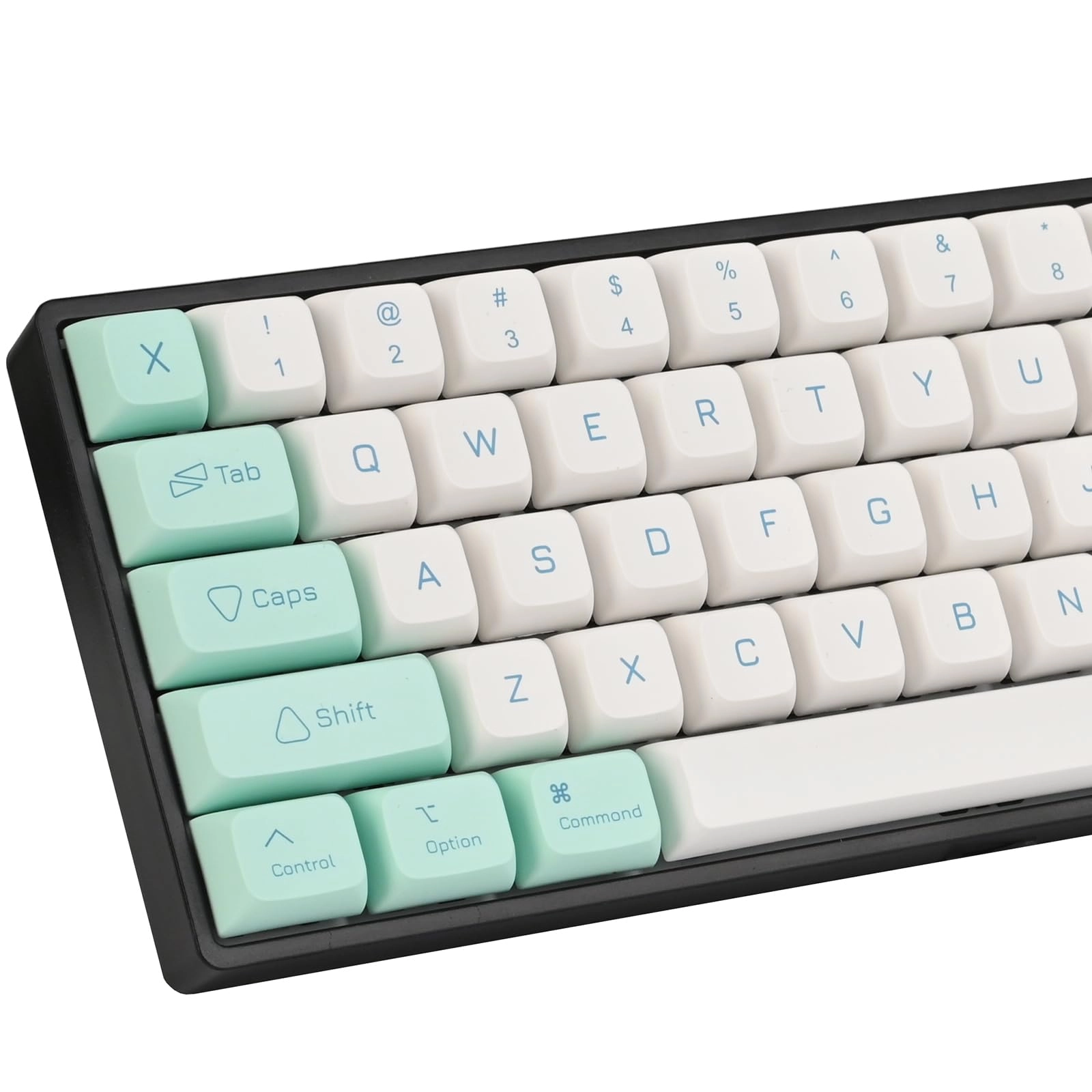 GTSP XDA Profile keycaps - 137 Keys PBT Ice Mint