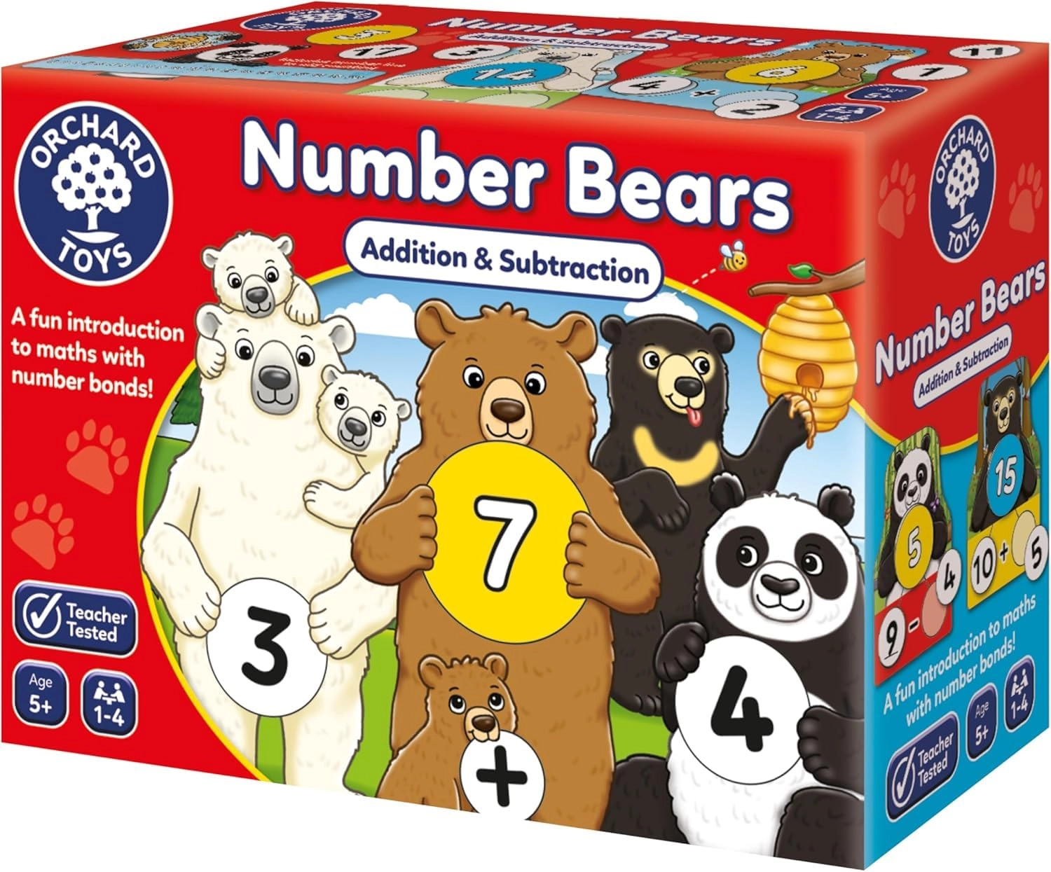Orchard Toys Number Bears - 5 - 8 years