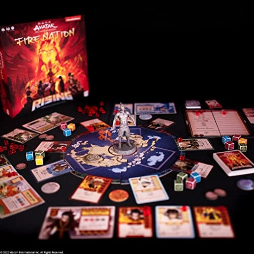 Avatar The Last Airbender: Fire Nation Rising - Cooperative Card and Dice Game