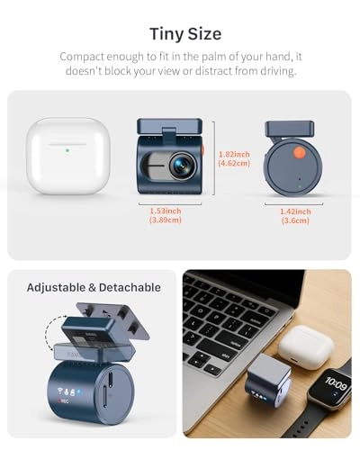 Compact Dashcam - 2K1296P