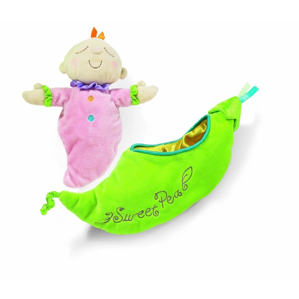 Manhattan Toy Sweet Pea Baby Doll - Snuggle Pod 10 inches Polyester Ages 6+