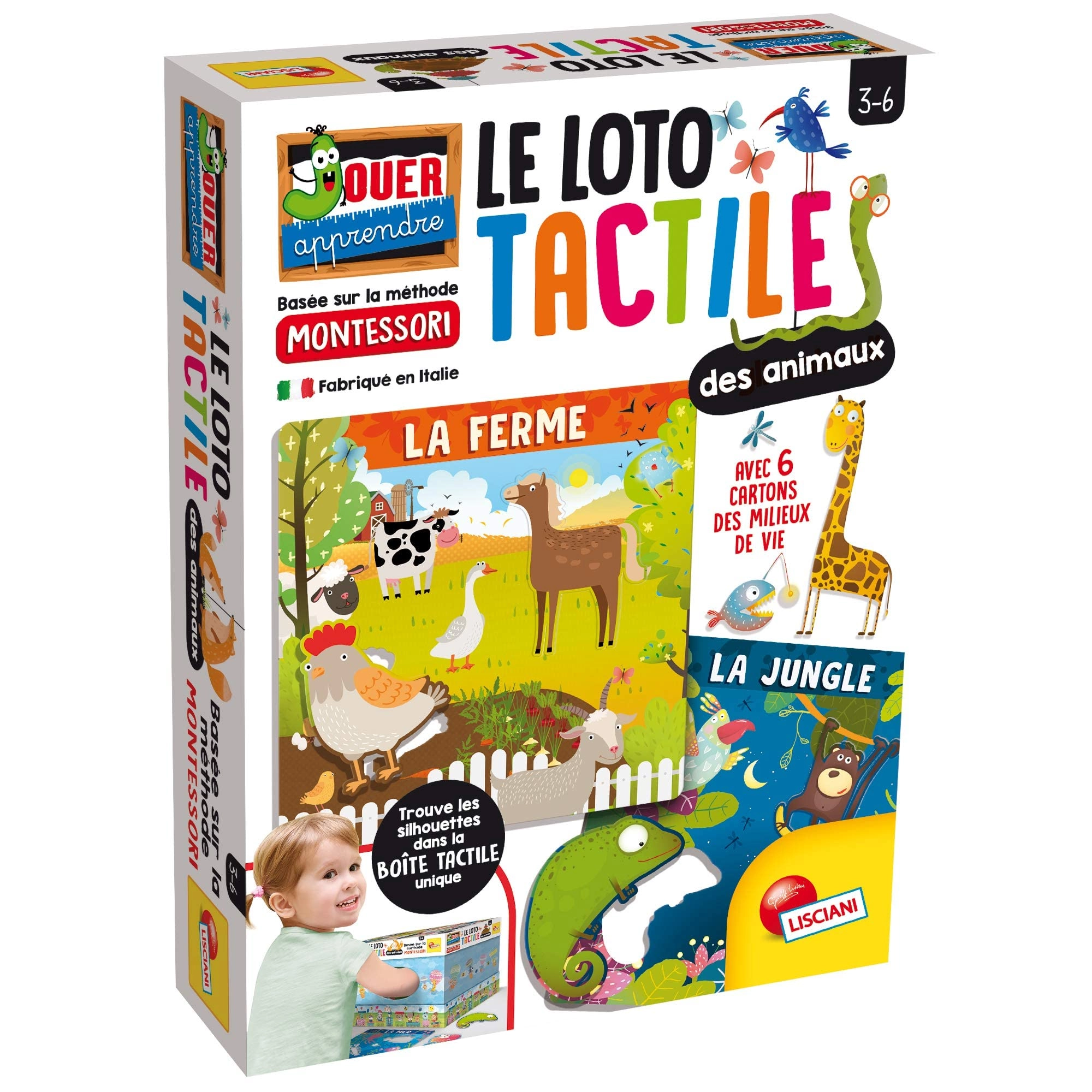 Lisciani Montessori Carry Bag - 3 years and up 1 pieces