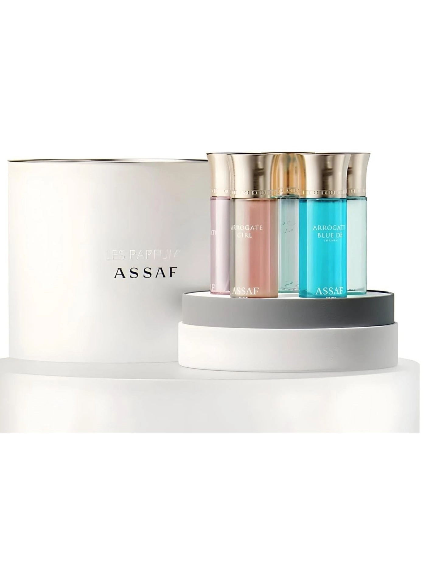 ASSAF Comet - Eau de Parfum 5ml + Miss - Eau de Parfum 5ml + Girl - Eau de Parfum 5ml + Dangerous - Eau de Parfum 5ml + Blue Exclusive - Eau de Parfum 5ml
