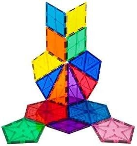 Magnetic Tiles 3D Geometry - 16 pcs