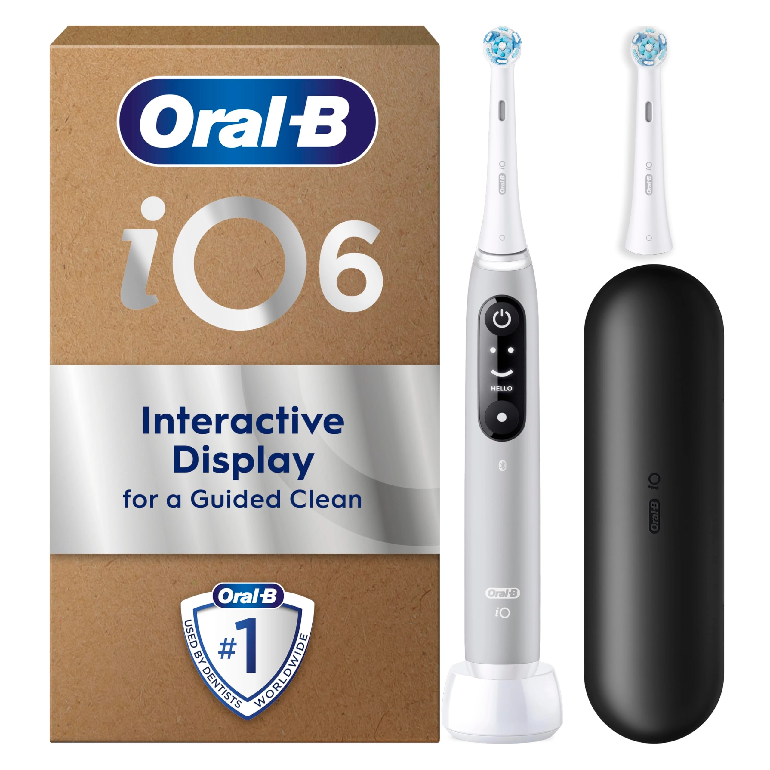 iO6 - 1 Toothbrush Head Travel Case 5 Modes