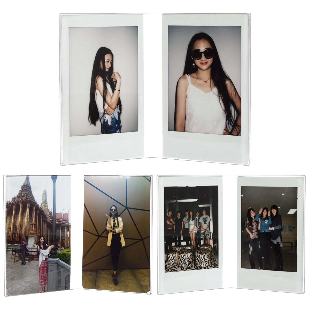 Caiul Instax Mini Frame - 3 inch 2 photos
