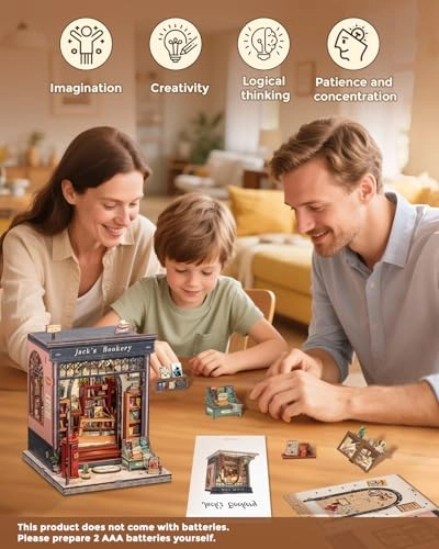 Book Nook Kit - Bookshelf Scene