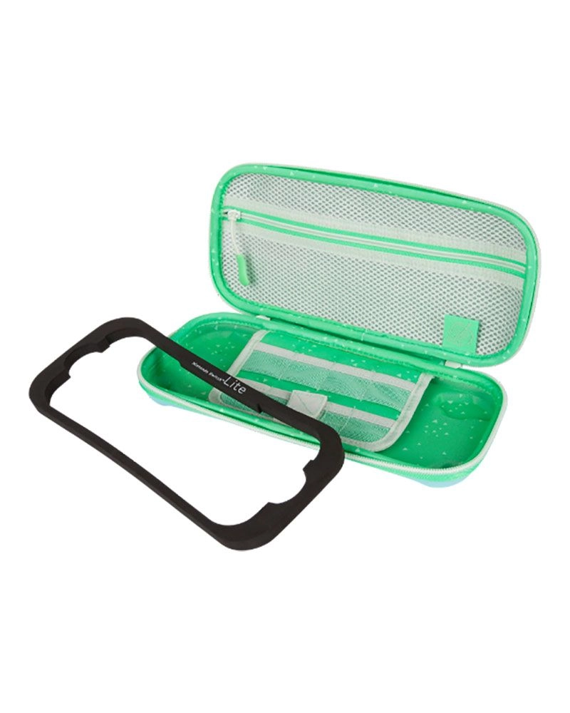 Switch Lite Animal Crossing Carrying Case - 6 Game Card Slots Padded Screen Protector