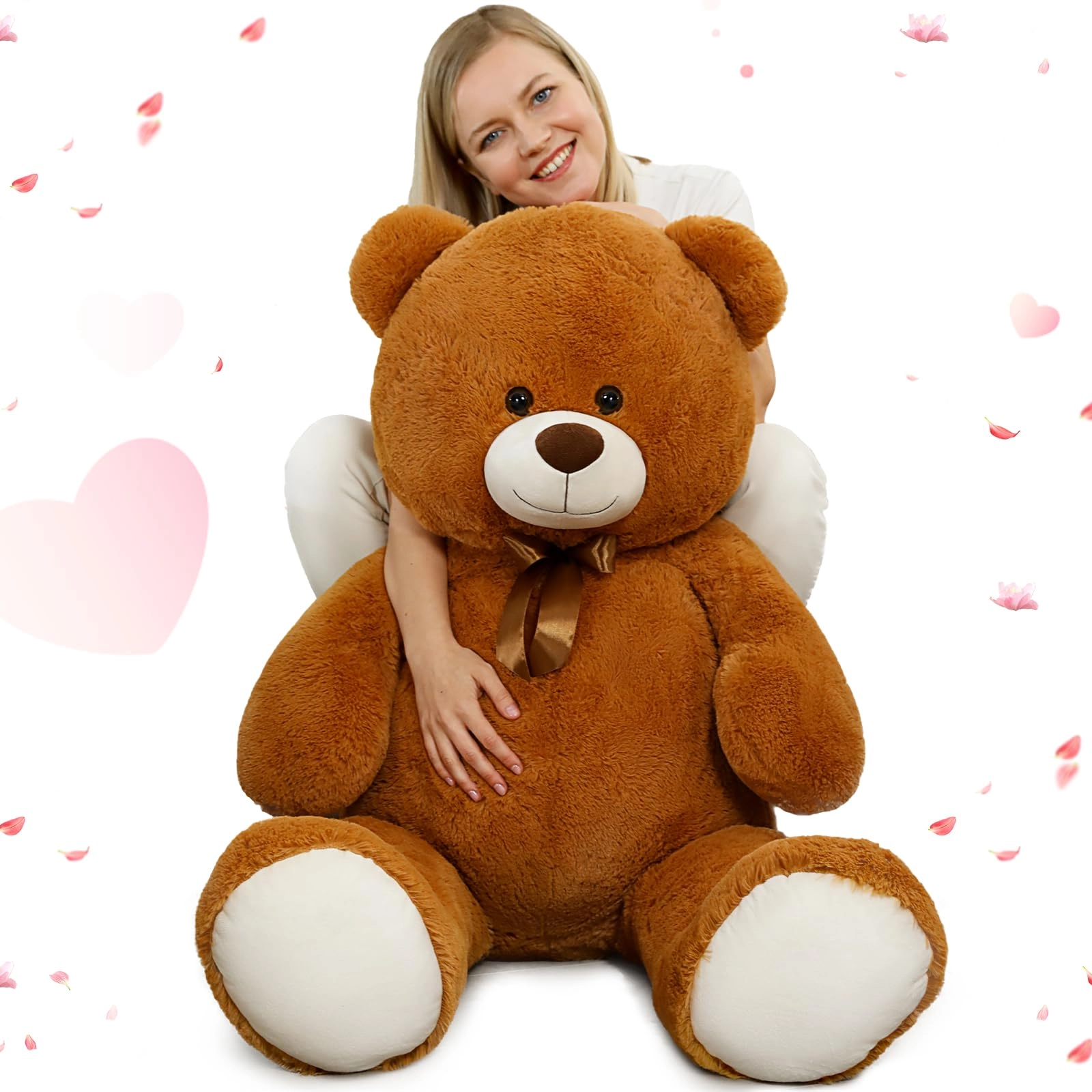 Suzhou Jinjieen Trading Co.Ltd Teddy Bear riesen-teddybär 120 cm - Plush Lightbrown