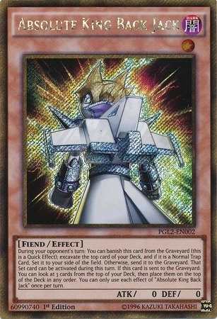 Yu-Gi-Oh! Absolute King Back Jack PGL2-EN002