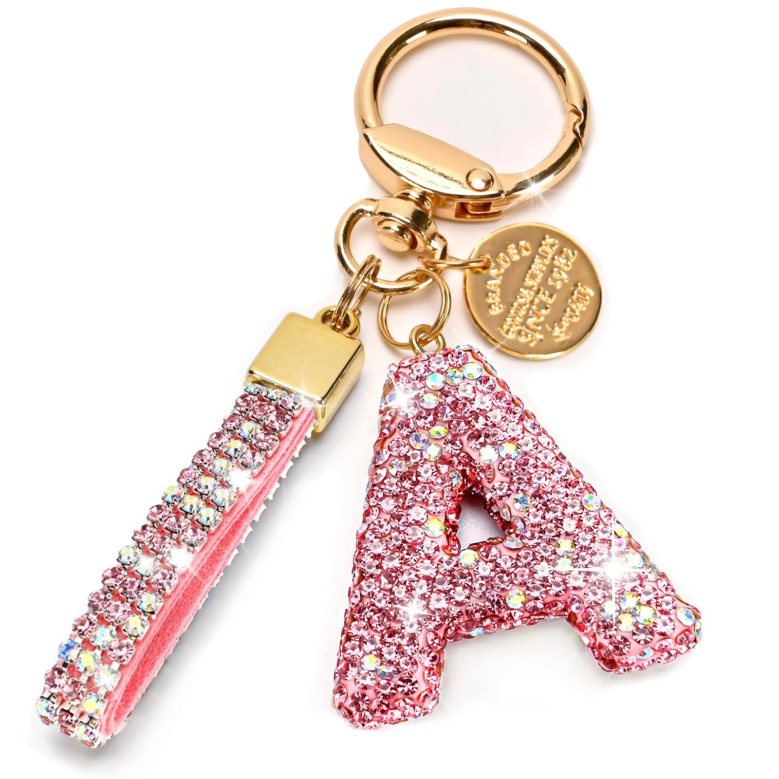 Initial Letter Keychain