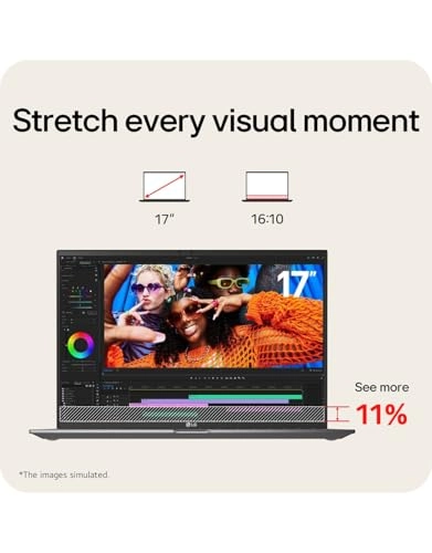 gram 17 - 17'' Core Ultra 7 258V 32GB DDR5 4TB SSD