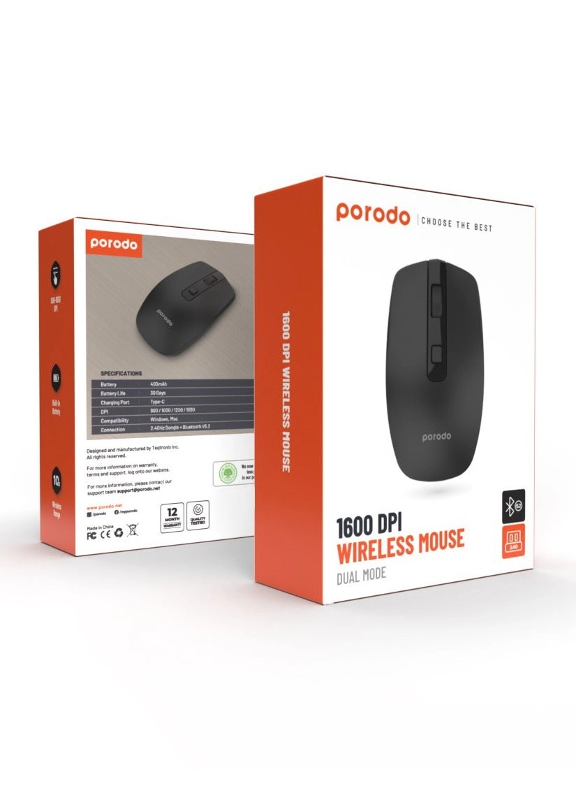 Dual Mode Mouse - Wireless