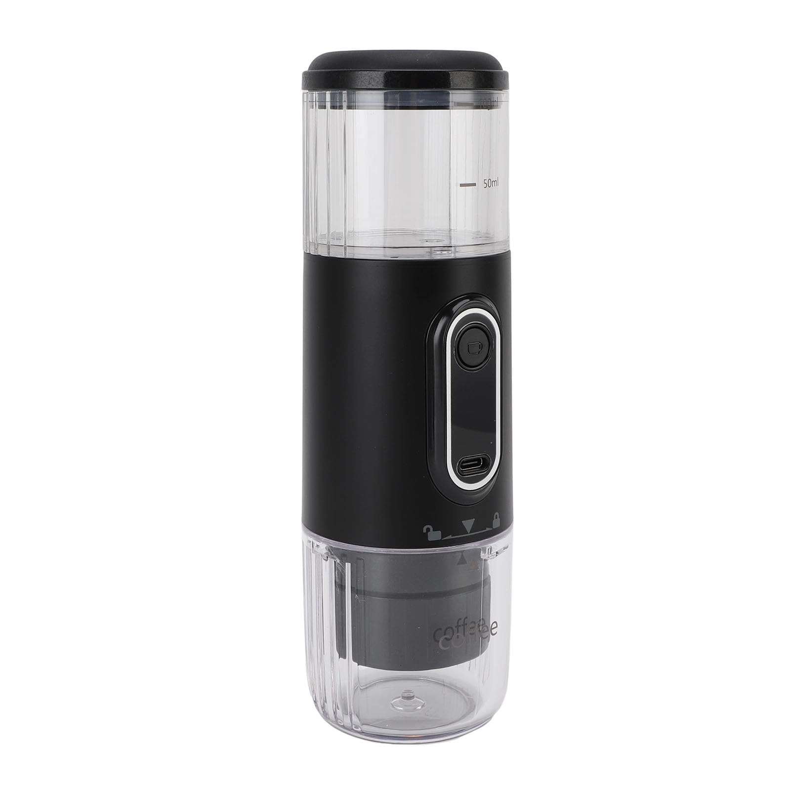Portable Coffee Maker - 100ml Ground Coffee and Capsules