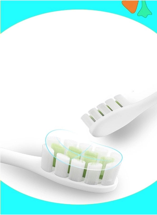 Electric Toothbrush - Super Soft Blue 4 Different Heads