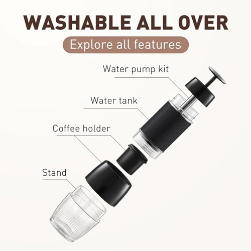 Home Drip Coffee Brewer - 60ML Espresso Machine