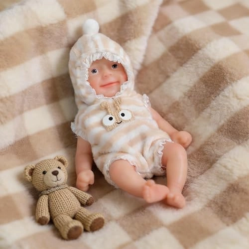 Reborn Baby Doll - 6 inch Silicone