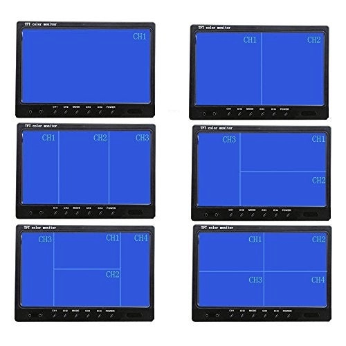 AHD Backup Camera and Monitor Set with DVR - 1080P