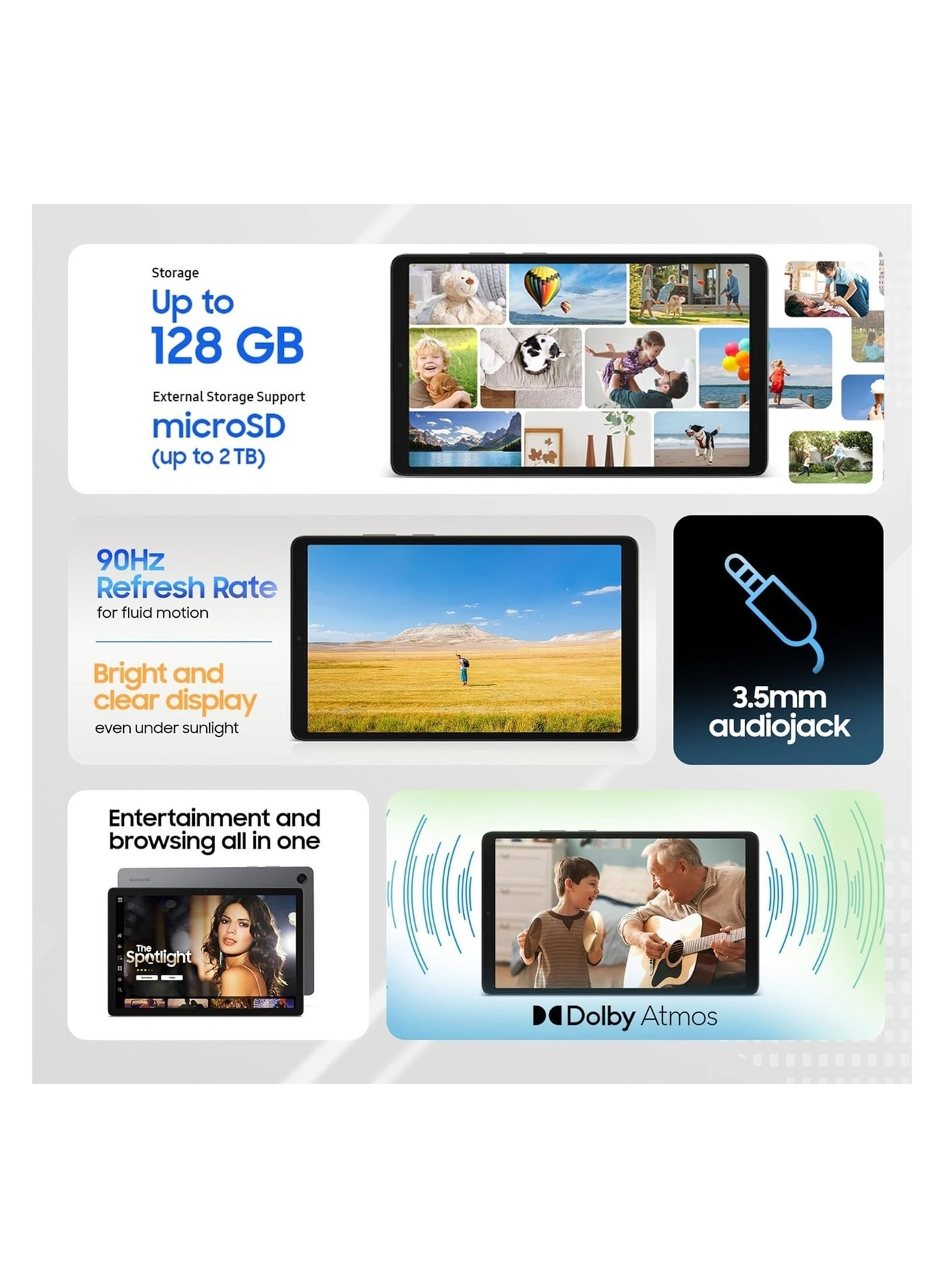 Galaxy Tab A11 - 128GB 8.7"