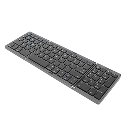 Foldable Keyboard - 64 Keys Touchpad USB-C