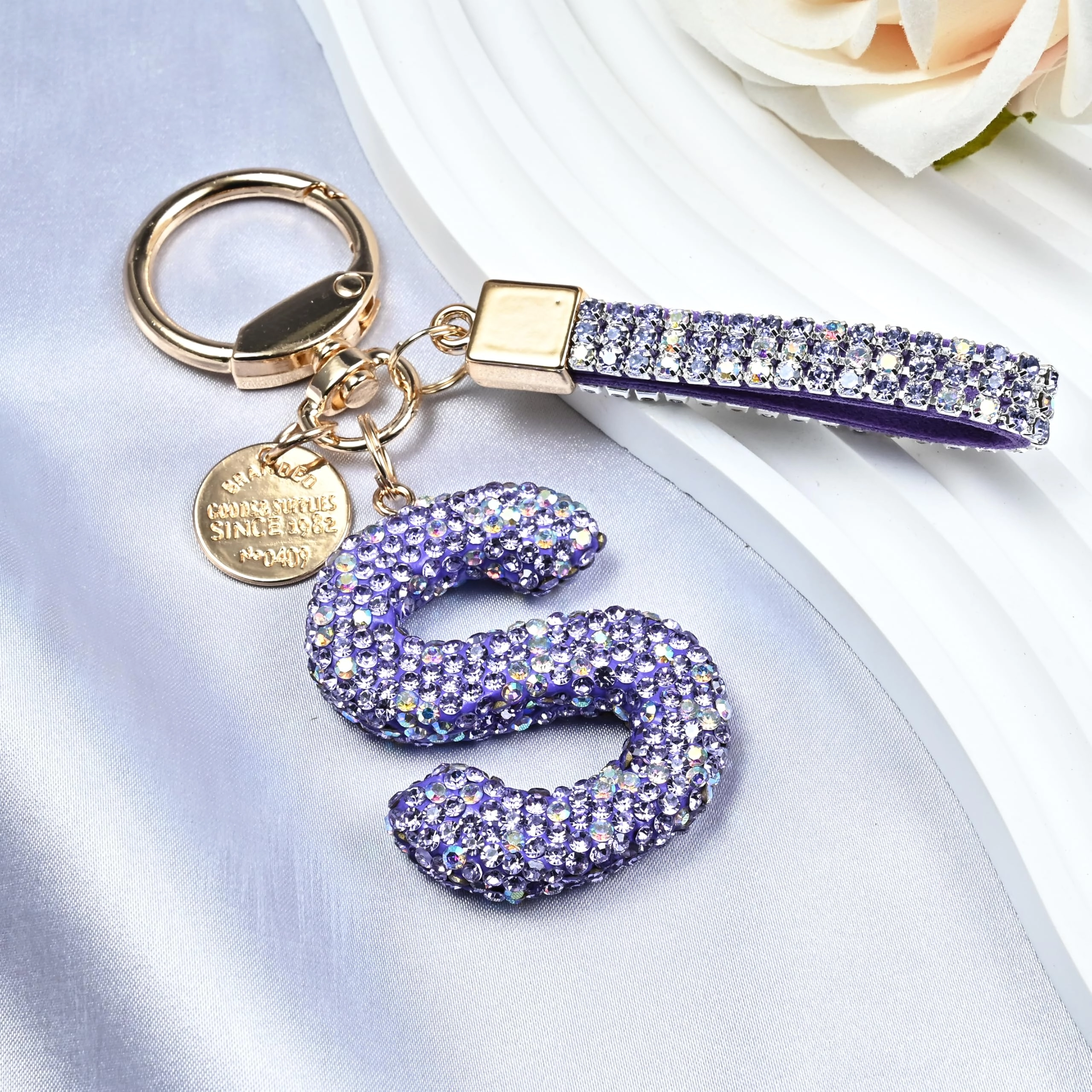 Initial Letter Keychain - Letter